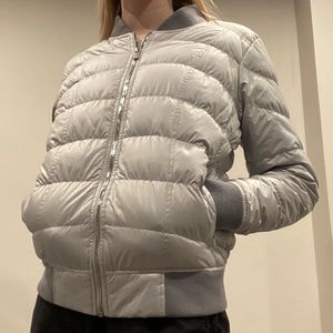 Athleta Down Bomber Jacket